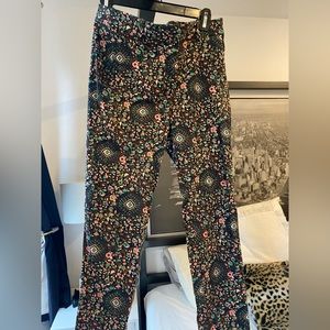 J. Crew printed pants. Size 2.